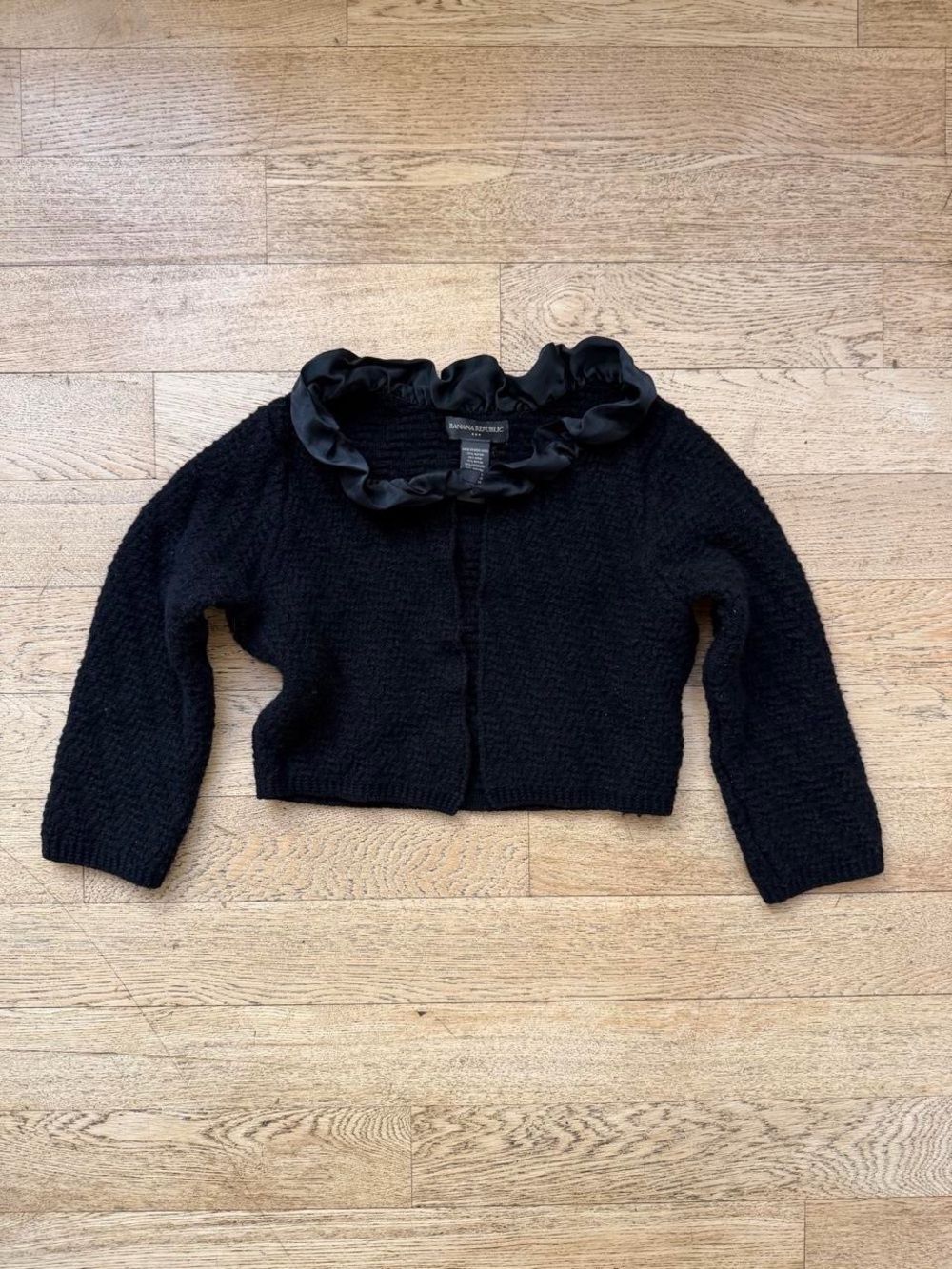Banana Republic Cashmere Angora Cropped Cardigan